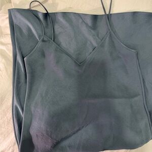 ARITZIA SATIN MIDI SLIP